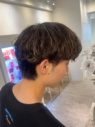 パーマ メンズ littlenene /たちばなのヘアスタイル