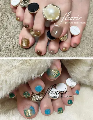 ネイル フルリール 【プライベートサロンのネイルデザイン