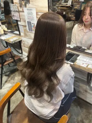 ロング カラー 🎀 yuzu 🎀のヘアスタイル