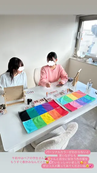 écru所属・kazuha パーソナルカラー診断のその他イメージ