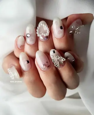 ネイル 3dパーツ/流行り 👧shushu❤️のネイルデザイン