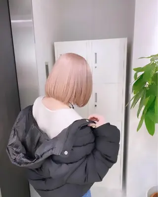 ショート カラー 加藤 利基のヘアスタイル