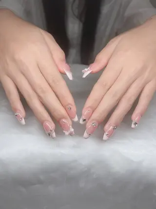 ネイル Lee Nails チップ長さだし専門店のネイルデザイン