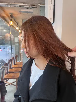 ロング カラー 尾藤 浩一のヘアスタイル