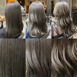 カラー Ms.CHARM所属・透明感カラー🌿 グレージュ🐺陽介のヘアスタイル