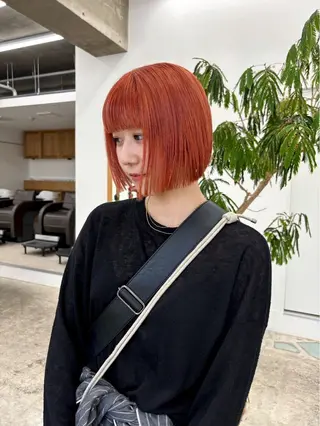 カラー amy.所属・amy.館澤 鮎奈のヘアスタイル