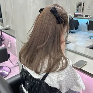 カラー ヘアアレンジ the path sora♡のヘアスタイル