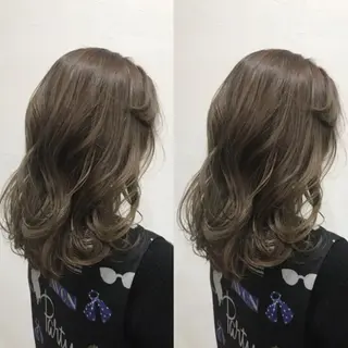 セミロング 美容室 ソンリエのヘアスタイル