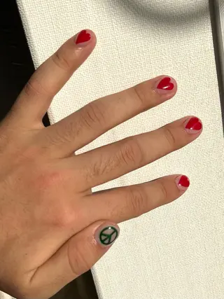 ネイル ☆ -ˋˏ ⋆Oli nailෆ ̖́-のネイルデザイン