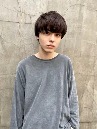 ショート メンズ おしゃれパーマ メンズ特化/みーまんのヘアスタイル