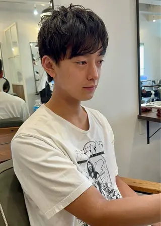 カラー メンズ ima所属・ima代表 ニヘイのヘアスタイル