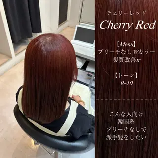 ミディアム カラー 🌙髪質改善カラー Momoka🦋のヘアスタイル