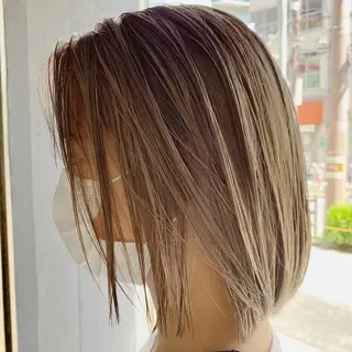 ショート ワンホンヘア ケラチン/Kaitoのヘアスタイル