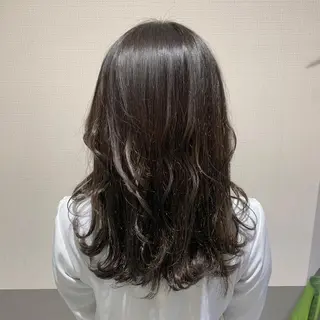 セミロング カラー ウサミ/髪質改善 酸性ストレート🌈のヘアスタイル