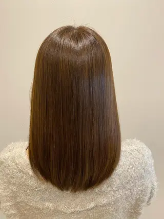 ミディアム カラー 艶髪🌿美髪 大塚礼乃【西荻窪】のヘアスタイル