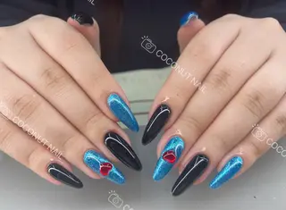 ネイル 神田 ココナッツのネイルデザイン