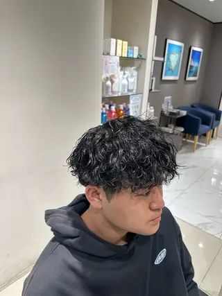 パーマ メンズ メンズ特化美容師💠 / 関内 / レンのヘアスタイル