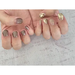 ネイル 𖡼 yumenoのネイルデザイン