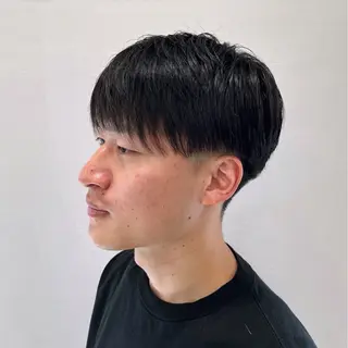 メンズ 押上/ショート・ボブ /パーマ/山口卓朗のヘアスタイル