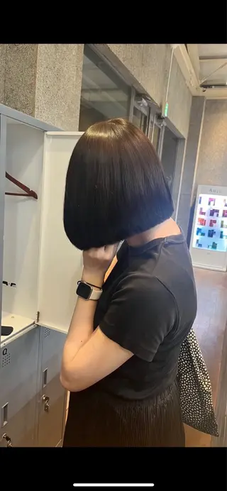 ショート ヘアアレンジ 💎韓国ヘア/ 艶カラー💎souのヘアスタイル