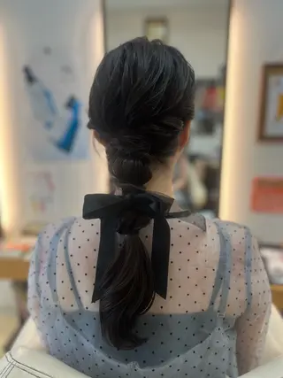 ヘアアレンジ Marry's  下鴨　　マリィズシモガモ所属・坂井 さやかのヘアスタイル