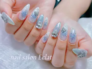 ネイル ネイルサロンエクラ 🫧Shizukaのネイルデザイン