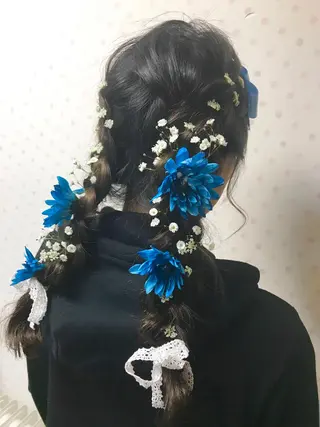 ヘアアレンジ 悩み解決/艶髪/ LISAのヘアスタイル