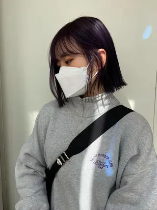 ショート ボブ/髪質改善カラー Natsuのヘアスタイル