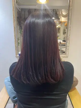 セミロング アトリエシザーファーム所属・池田 麻衣子のヘアスタイル