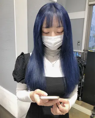 ミディアム カラー ヘアアレンジ GiseL天神カラー 髪質改善/ブリーチのヘアスタイル