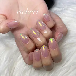 ミディアム ネイル richeri beautyのネイルデザイン