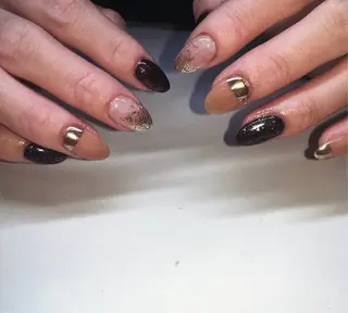 ネイル 西川 晴菜のネイルデザイン