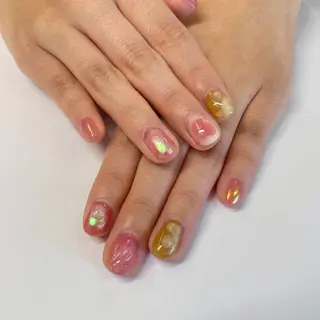 ネイル 大阪福島韓国束感まつ げ Sayaka🤍のマツエク・マツパデザイン