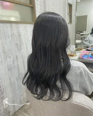 ロング ネモトメイナ🌿‬ 今月末で退職しますのヘアスタイル