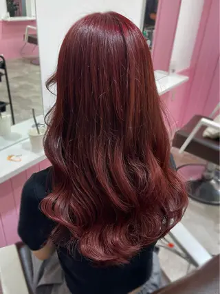 ロング カラー 🎀ミルクティー/暖 色×レイヤー/マリアのヘアスタイル