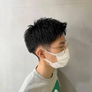 メンズ アキト/ メンズ/透明感暗髪のヘアスタイル