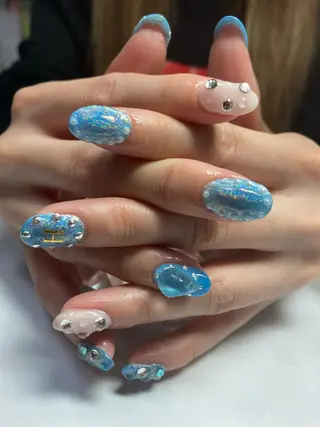 ミディアム ネイル nail yukkoのネイルデザイン