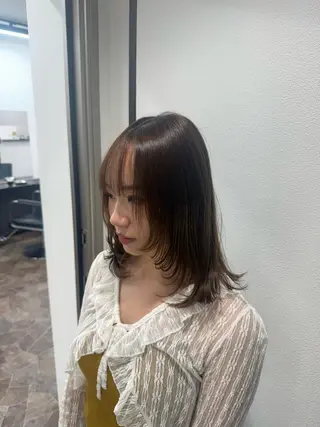 ミディアム COEUR🖤 SAYAKAのヘアスタイル