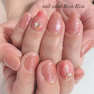 ショート カラー ネイルスタジオ シェイクユアハンズのネイルデザイン