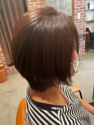ショート カラー SALON DE HANOKA所属・佐藤 典子のヘアスタイル