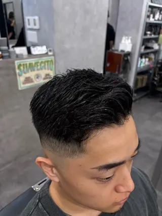 ショート メンズ CUCUMBER所属・本間 颯太のヘアスタイル