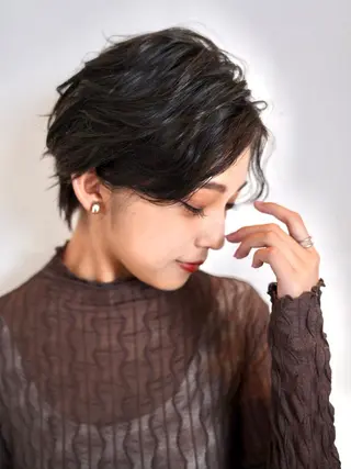 ショート 福森 みずきのヘアスタイル