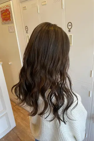 ロング カラー 大阪長居🌱野見山 卓也のヘアスタイル