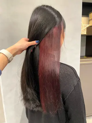 カラー 辺見 葵のヘアスタイル