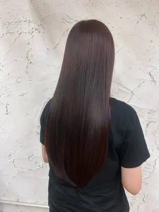 ロング カラー 板倉 奏美のヘアスタイル