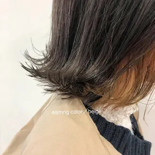 ミディアム カラー GLROW haruhiのヘアスタイル