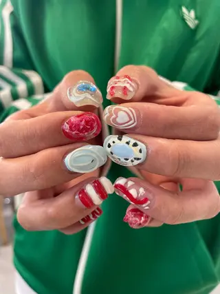 ネイル hair&nail ☯️アイリ☯️のネイルデザイン