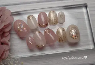 ネイル ラヴィアン ローズのネイルデザイン