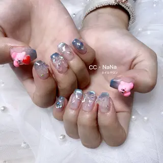 ネイル 💎CC・NaNa 韓国風ネイル🌙Cのネイルデザイン
