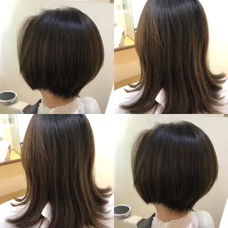 ショート 山岡 徹也のヘアスタイル